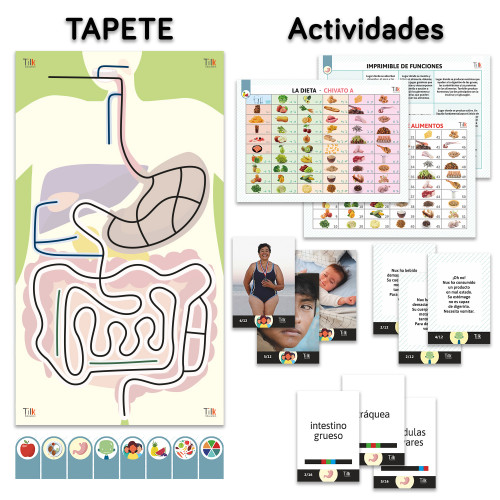 Tapete Digestivo y actividades de Tilk Education