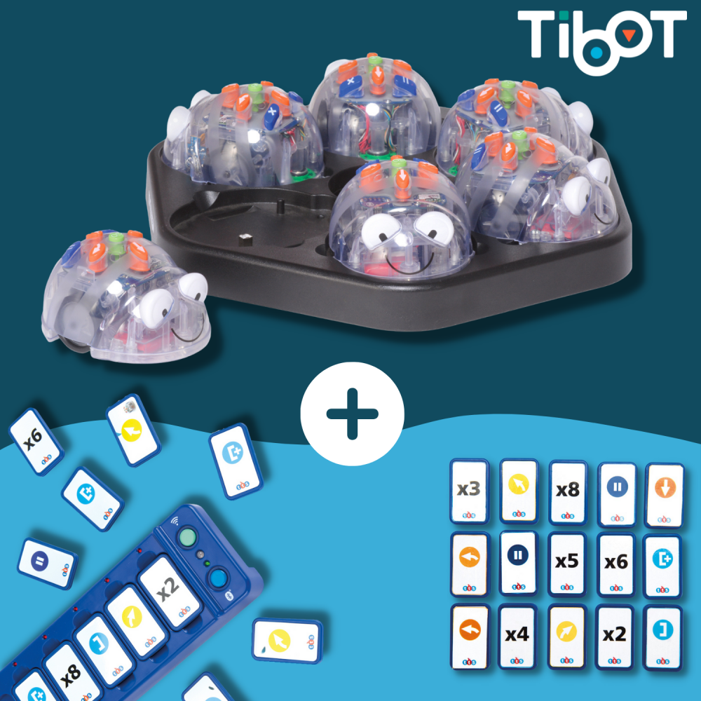 blue bot class bundle con tactile reader y fichas blue bot class bundle con tactile reader y fichas