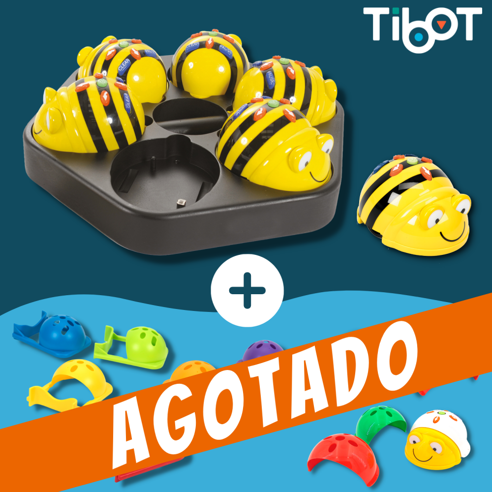 Pack de aula Bee Bot con empujadores de regalo Pack de aula Bee Bot con empujadores de regalo
