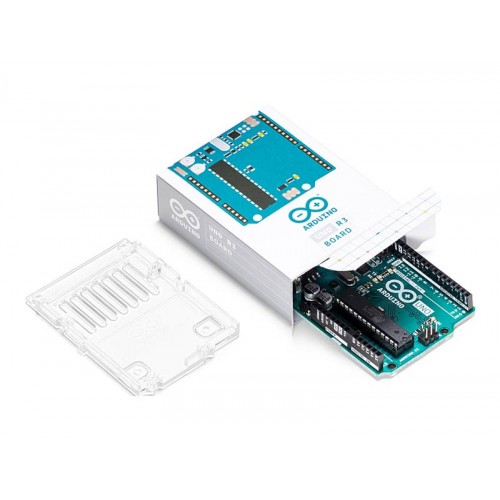 Contenido de la placa Arduino UNO REV3