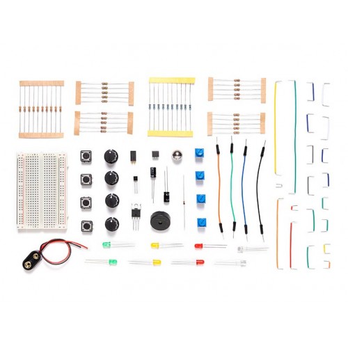 Componentes del pack de repuestos de ARDUINO