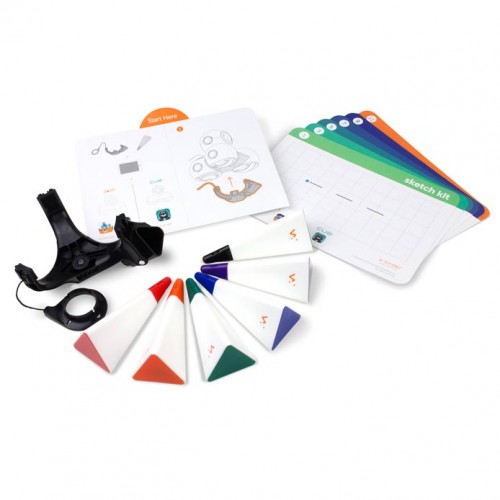 Contenido del kit de dibujo para Dash y Cue
