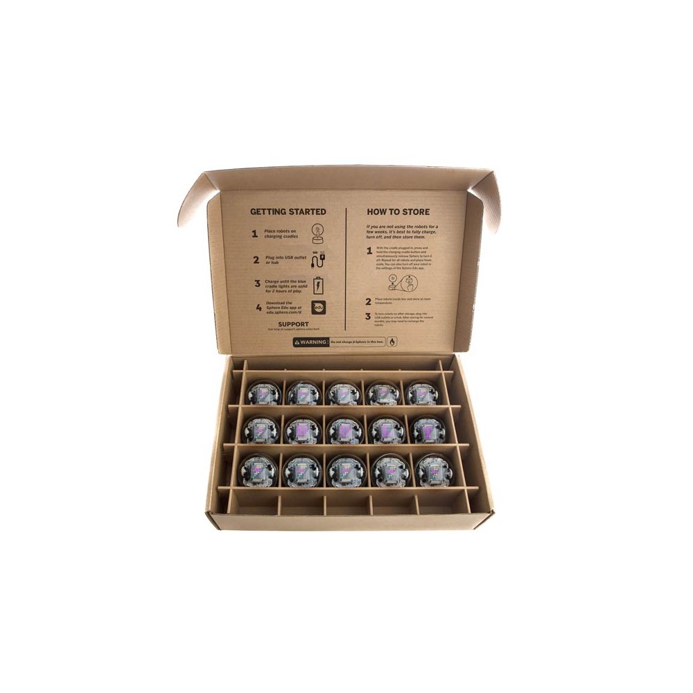 Caja de Sphero Bolt aula Caja de Sphero Bolt aula