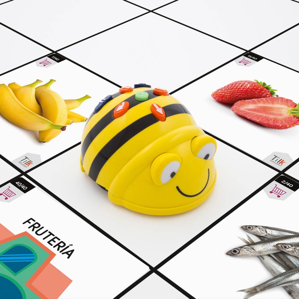 A la compra con Tapete blanco infantil para BeeBot