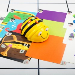 Actividades Infantil y Primaria, tapete Blanco y Bee-Bot