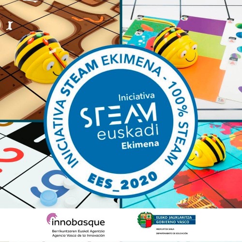 Reconocimiento STEAM Euskadi Tilk Beebot