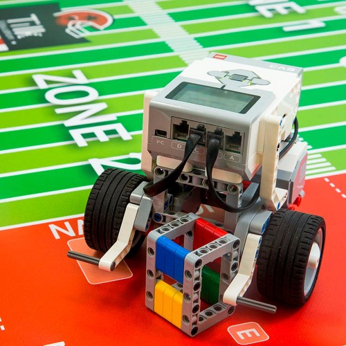 Tapete Fútbol Americano de TILK Education y LEGO ® MINDSTORMS Education EV3