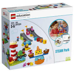 Anverso caja Parque STEAM Lego Duplo