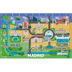 TILK Education: Tapete mapa de Madrid para BeeBot ® y BlueBot ®