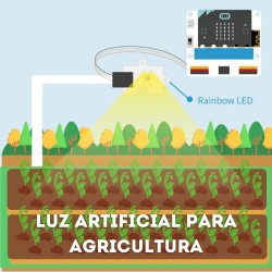 Smart Agriculture Kit. Luz artificial