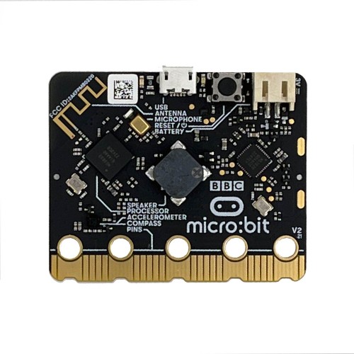 Trasera de la Tarjeta Micro:Bit