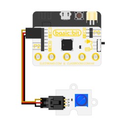 Potenciómetro para micro:bit con basic:bit