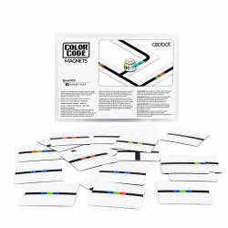 Imanes de código de color para Ozobot. Kit velocidad. Contenido