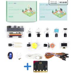 Contenido de Smart Health Kit de micro:bit con tarjeta