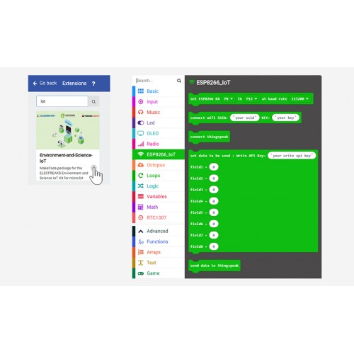 Programación de Smart Science IoT Kit