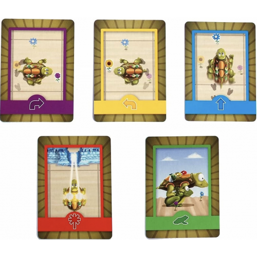 Juego de mesa Robot Turtles tarjetas