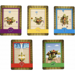 Juego de mesa Robot Turtles tarjetas