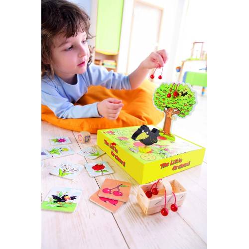 Juego de mesa El Frutalito jugando