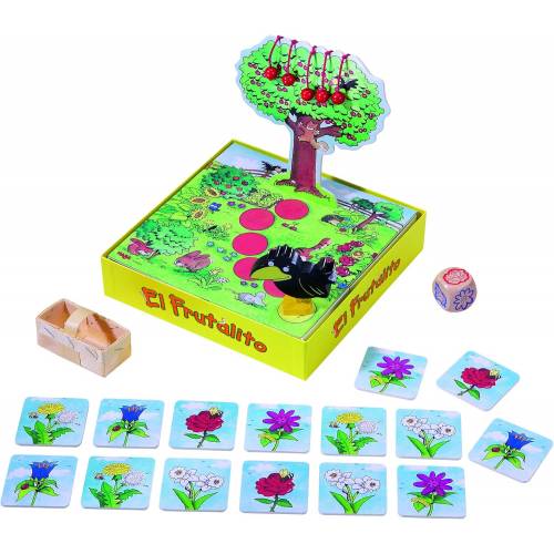 Juego de mesa El Frutalito componentes
