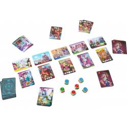 Juego de mesa El rey de los dados contenido