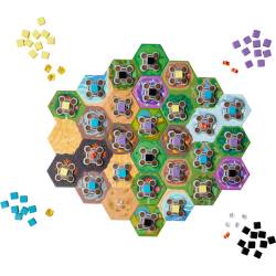 El juego de mesa el rey de los dados tablero