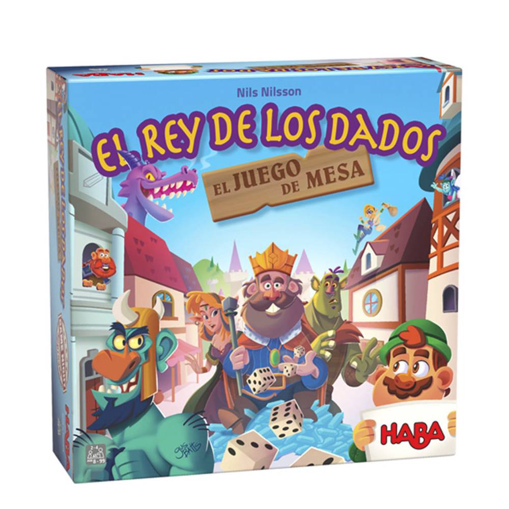El juego de mesa El rey de los dados El juego de mesa El rey de los dados