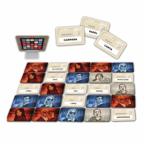 Juego de mesa Código Secreto tablero