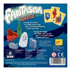 Juego de mesa El Fantasma Blitz trasera