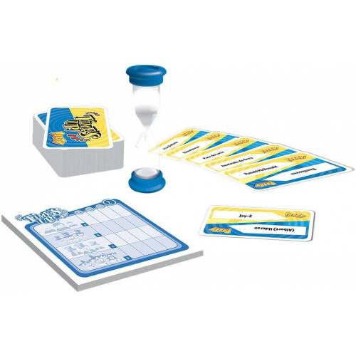 Juego de mesa Time's Up Kids Party versión azul contenido