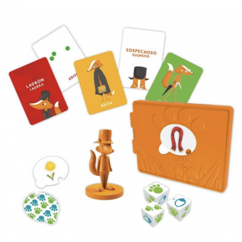Juego de mesa ¡Pillado! contenido