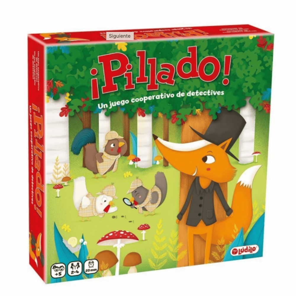 Juego de mesa ¡Pillado! Juego de mesa ¡Pillado!