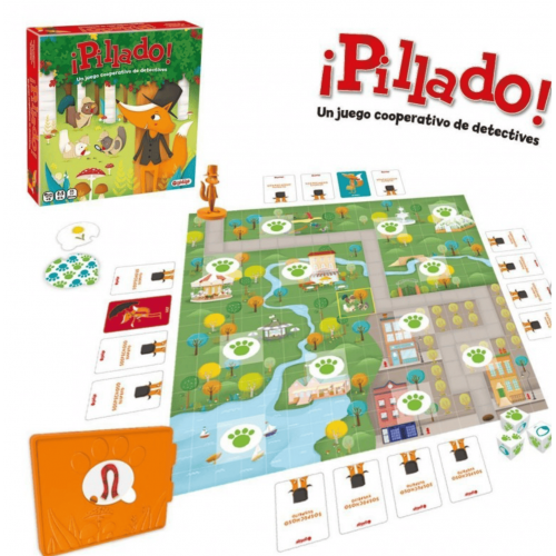 Juego de mesa ¡Pillado! completo