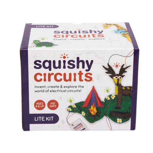 Squishy Circuits Lite kit Plastilina conductiva caja