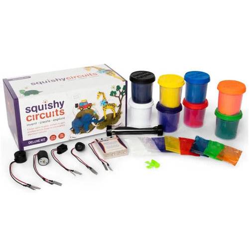 Squishy Circuits Deluxe kit Plastilina conductiva