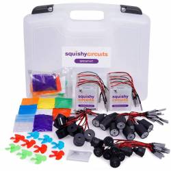 SquishyCircuits Group kit Plastilina conductiva