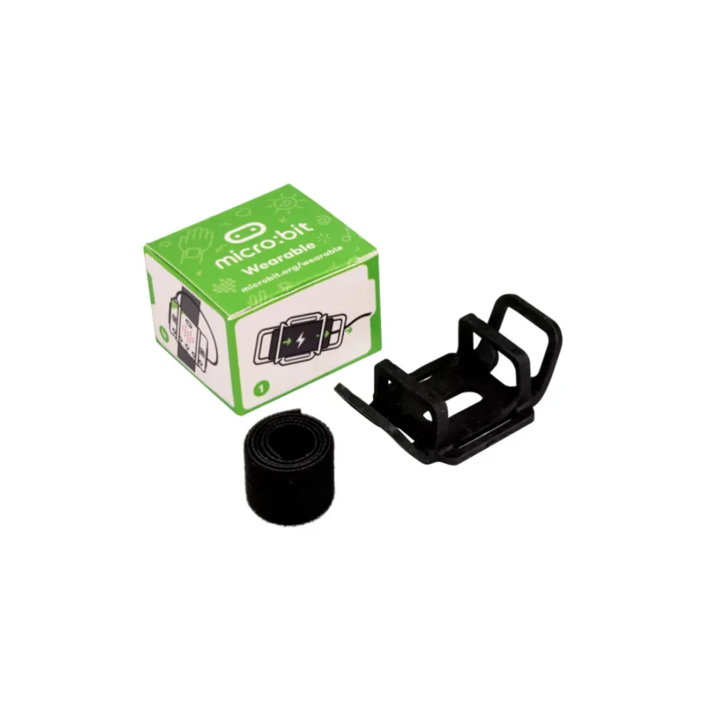 Soporte flexible Micro:Bit con correa Soporte flexible Micro:Bit con correa