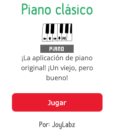 Piano clásico con Makey Makey