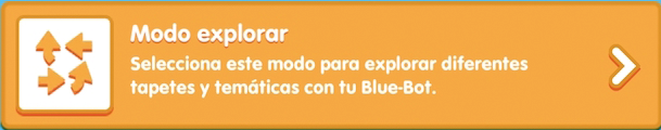 App Blue Bot modo explorar