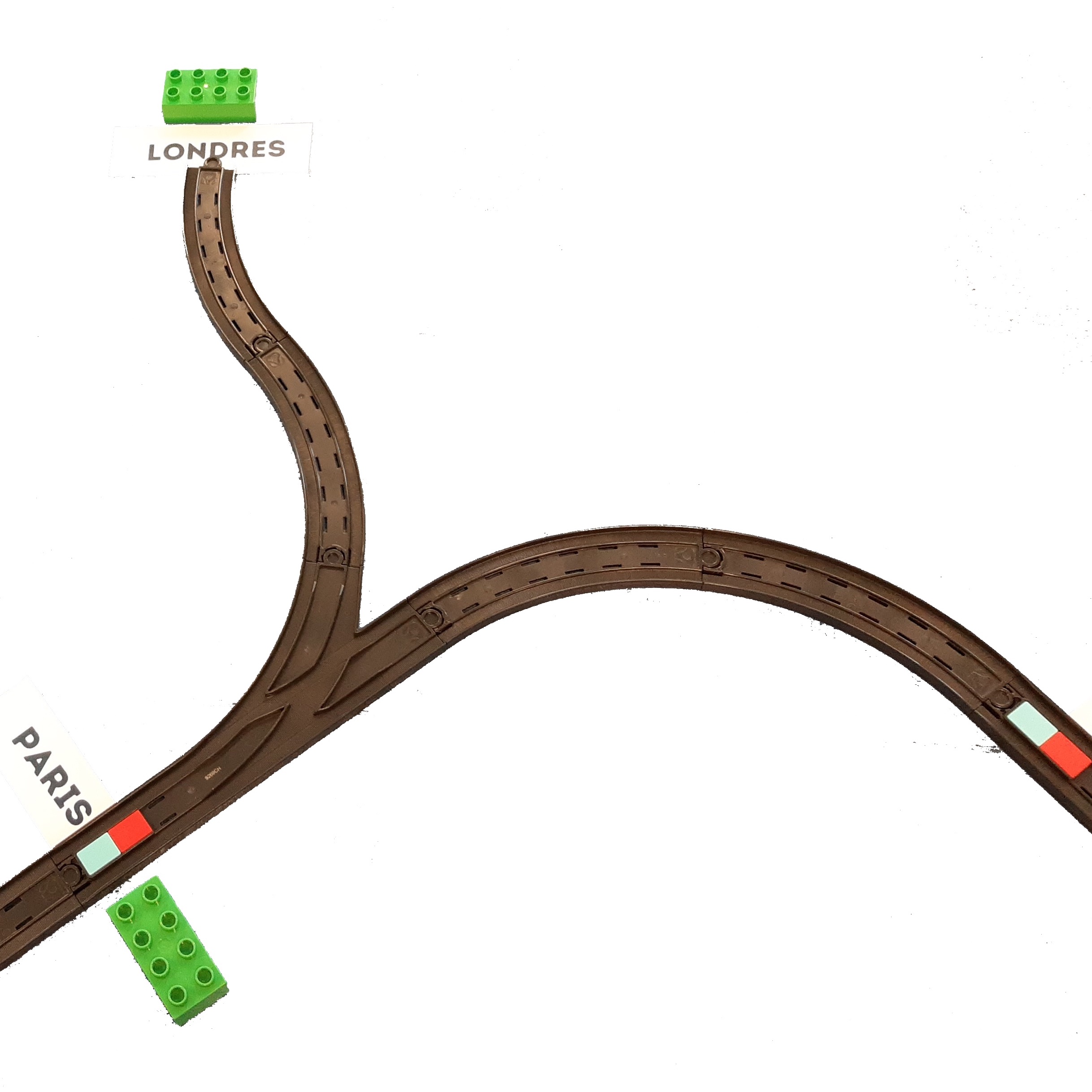 Europa en tren para tercer ciclo de primaria con intelino