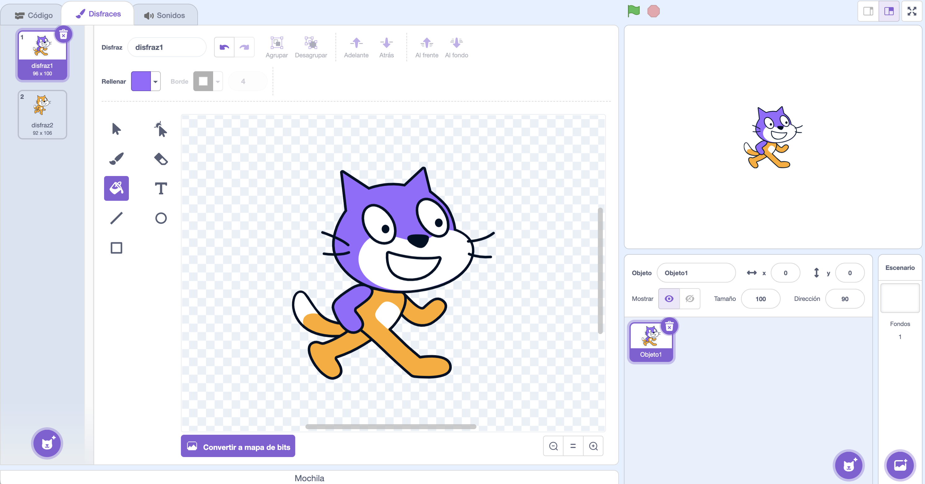 Editor de Scratch