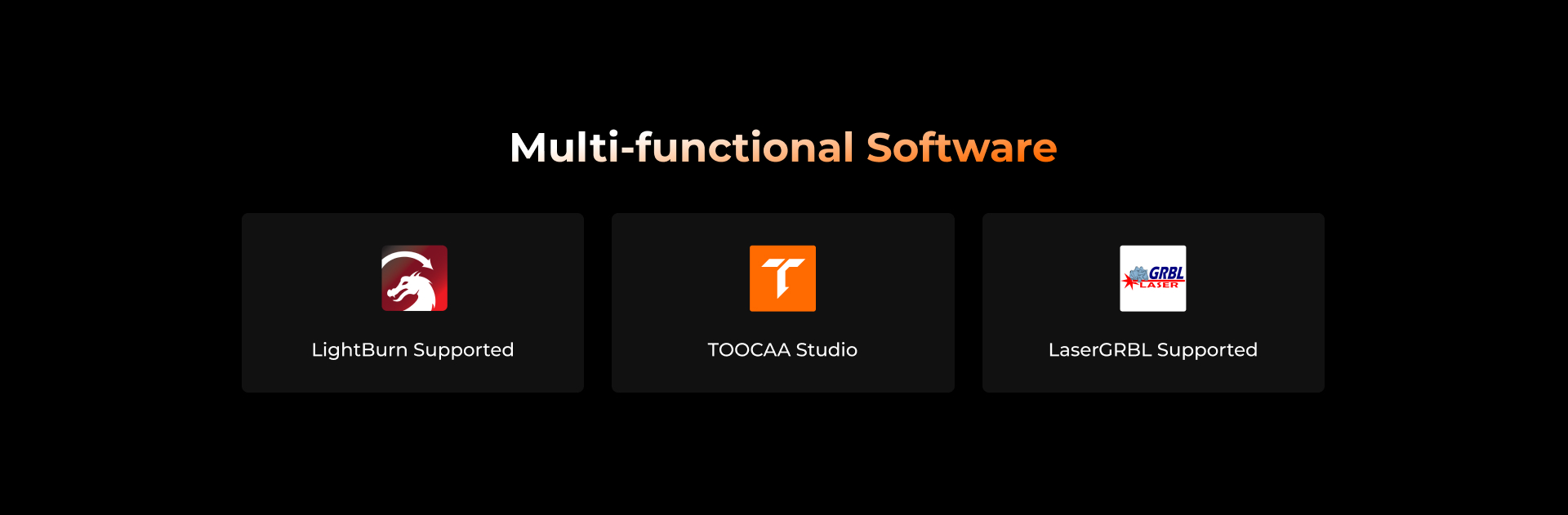cortadora grabadora toocaa L2 software