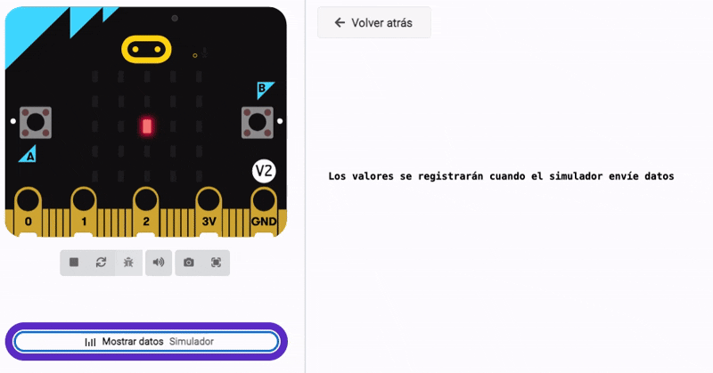 Toma de datos con makecode y microbit