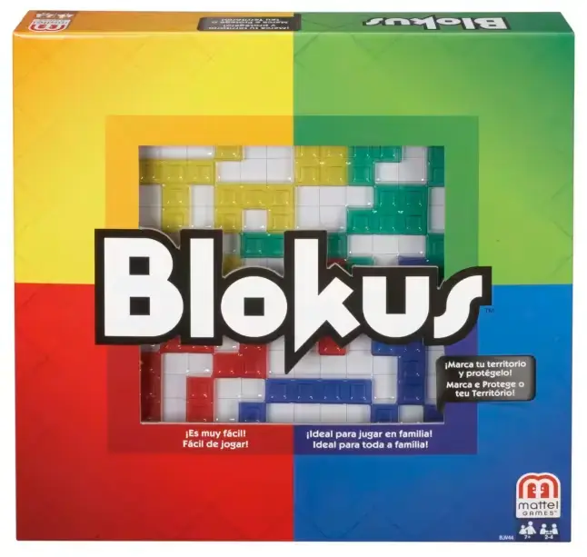 blokus juego de mesa 1.º-2.º de Primaria