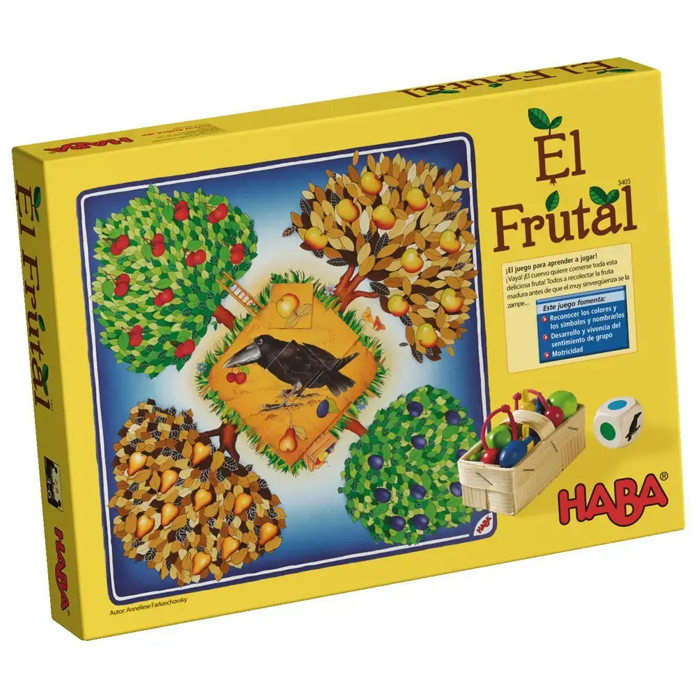 el frutal juego de mesa 1.º-2.º de Primaria
