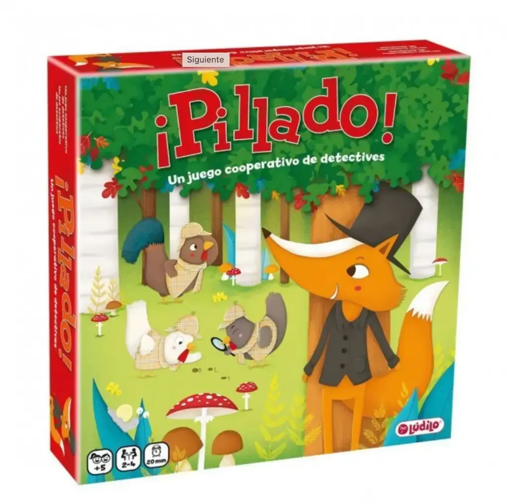 juego de mesa pillado 1.º-2.º de Primaria
