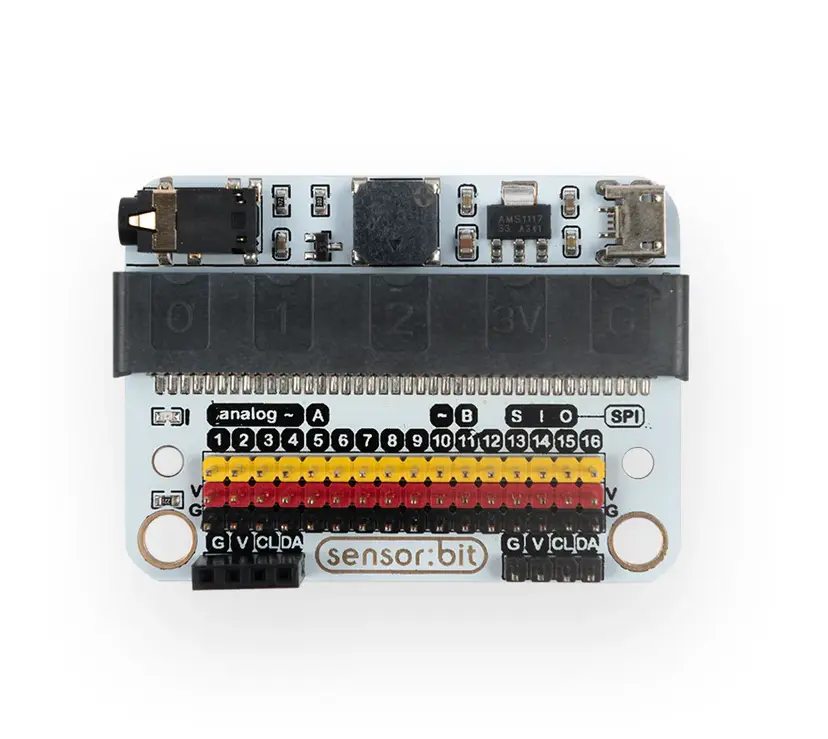 Sensor:bit placa de expansión IO para micro:bit primaria