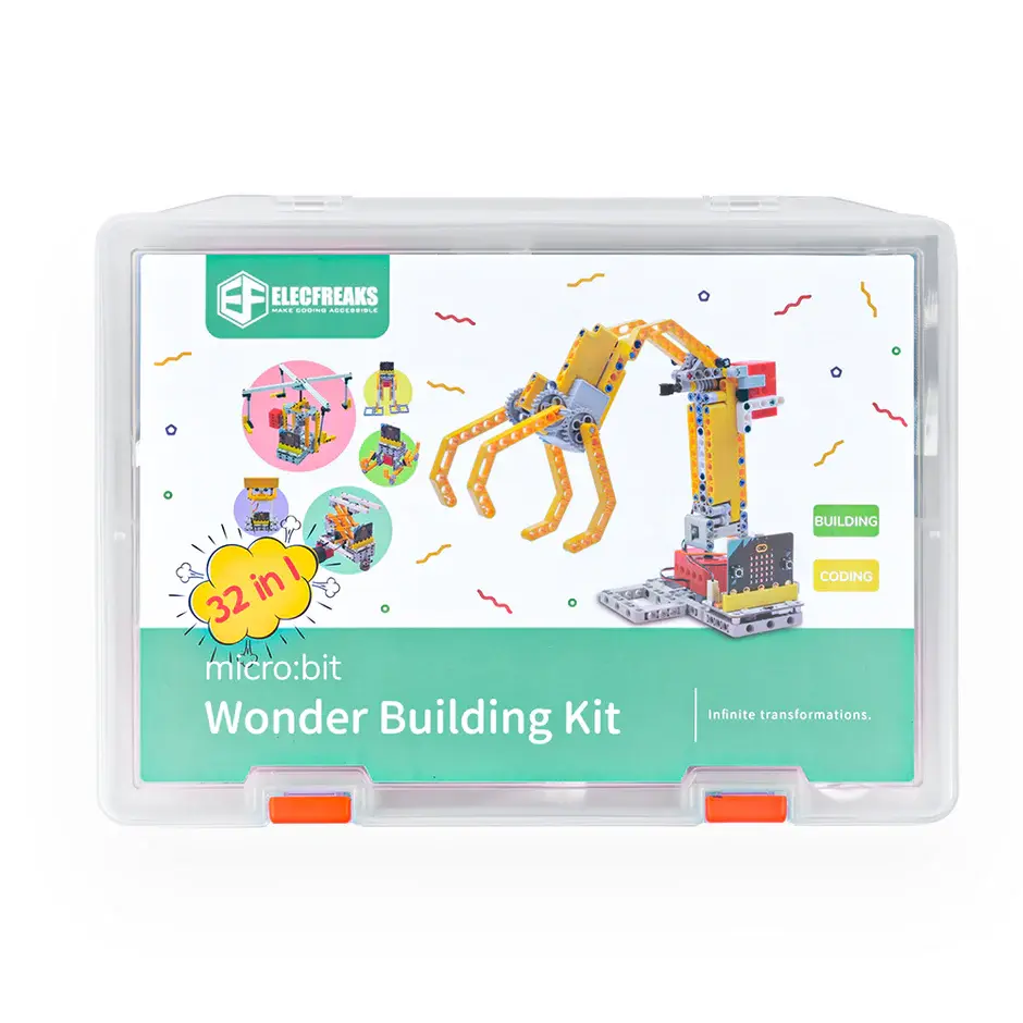 Kit de construcción y robótica Wonder para micro:bit
