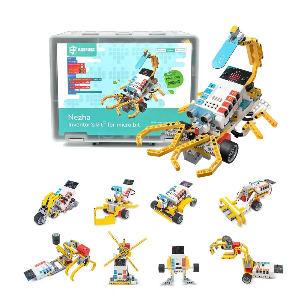 Kit Inventor NEZHA V2 para micro:bit