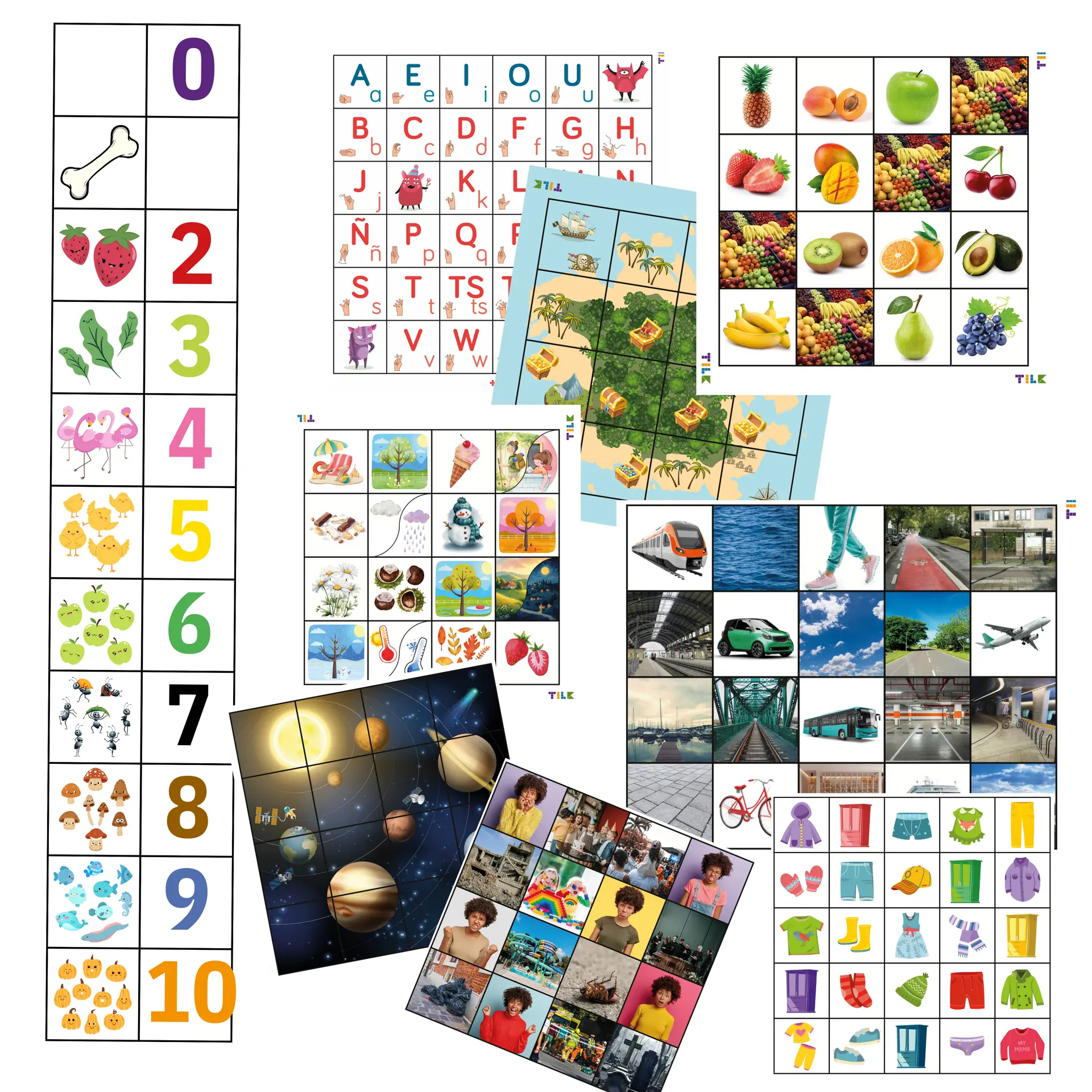 tapetes para 3º. y 4º. primaria
