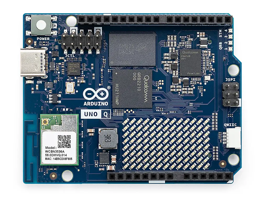 Arduino UNO Q 2GB para 3º. y 4º ESO